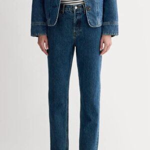 Everlane The 90s Cheeky Jean- Deep Atlanic- 25 Ankle